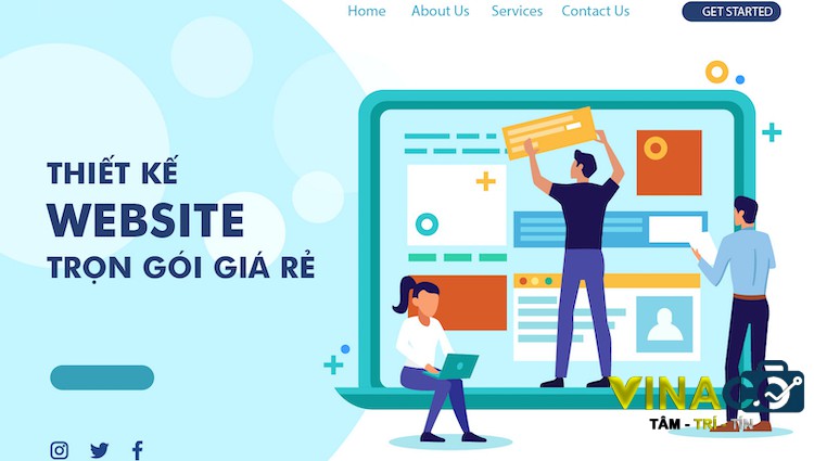 Thiết kế website - Apps trọn gói giảm 50% cho doanh nghiệp và Startup chỉ có tại Vinaco.Work