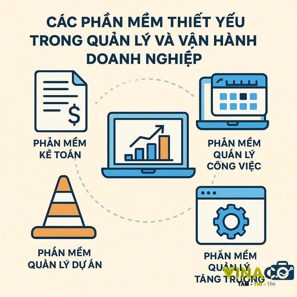 Các phần mềm thiết yếu mà doanh nghiệp cần trang bị