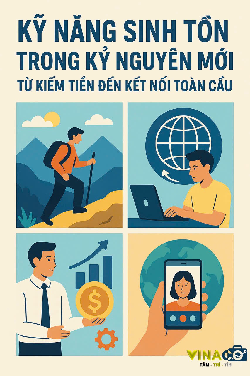 KỸ NĂNG SINH TỒN TRONG KỶ NGUYÊN MỚI: TỪ KIẾM TIỀN ĐẾN KẾT NỐI TOÀN CẦU
