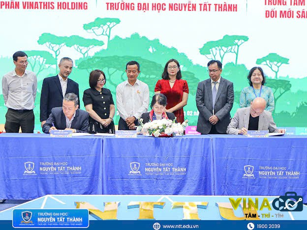 Ký kết MOU NTT & VHC