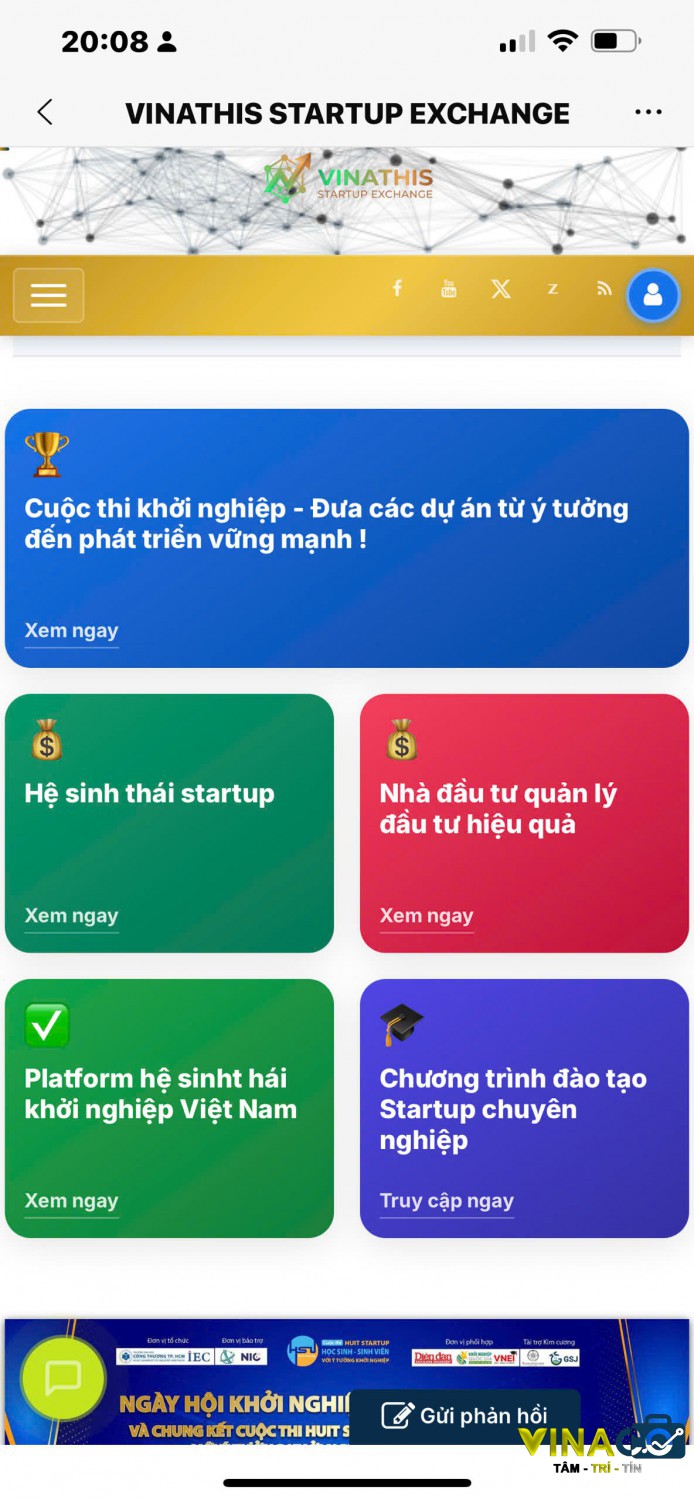 Vinathis Startup Exchange: Cổng Kết Nối Chiến Lược Cho Hệ Sinh Thái Khởi Nghiệp Việt Nam